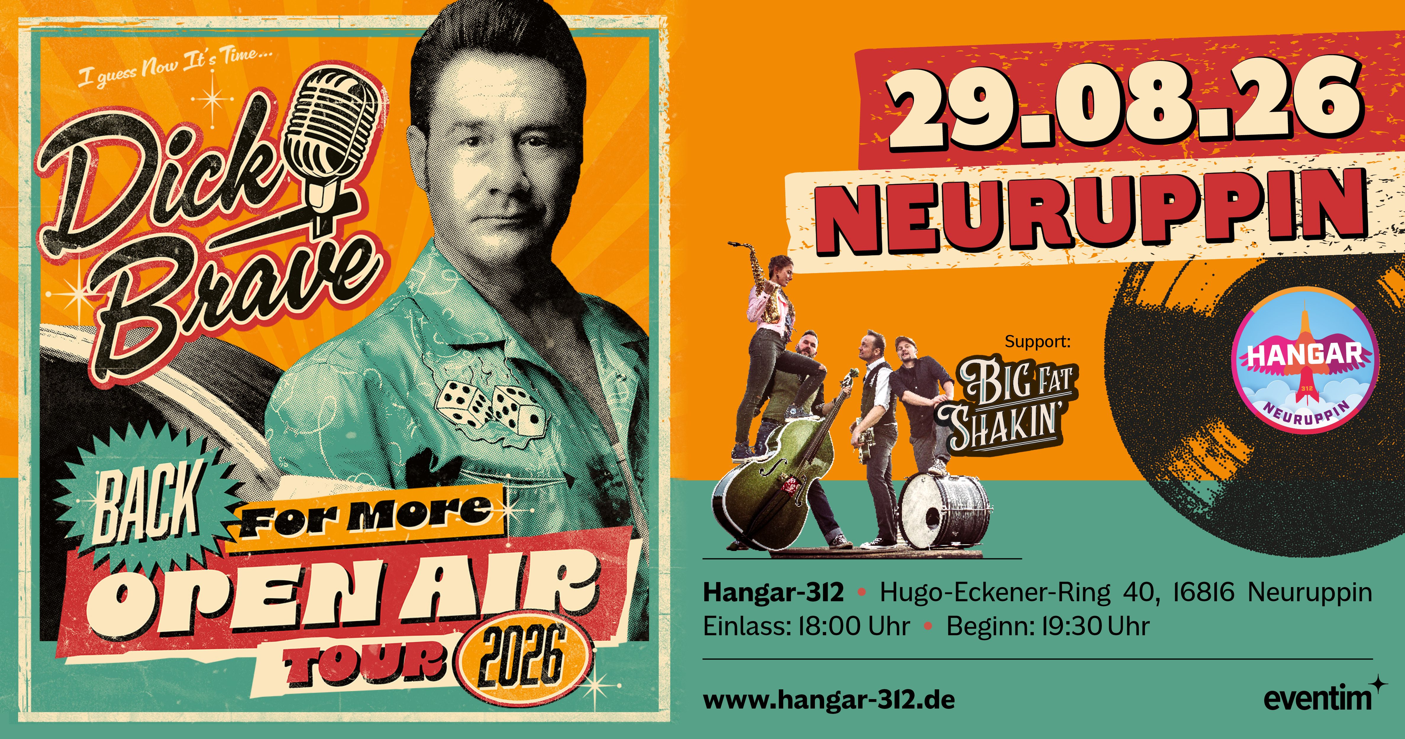 Dick Brave back for more – Open Air 2026