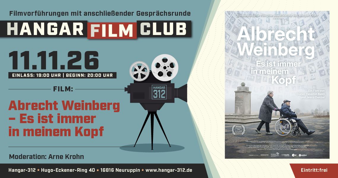 Film: „Abrecht Weinberg – Es ist immer in meinem Kopf“