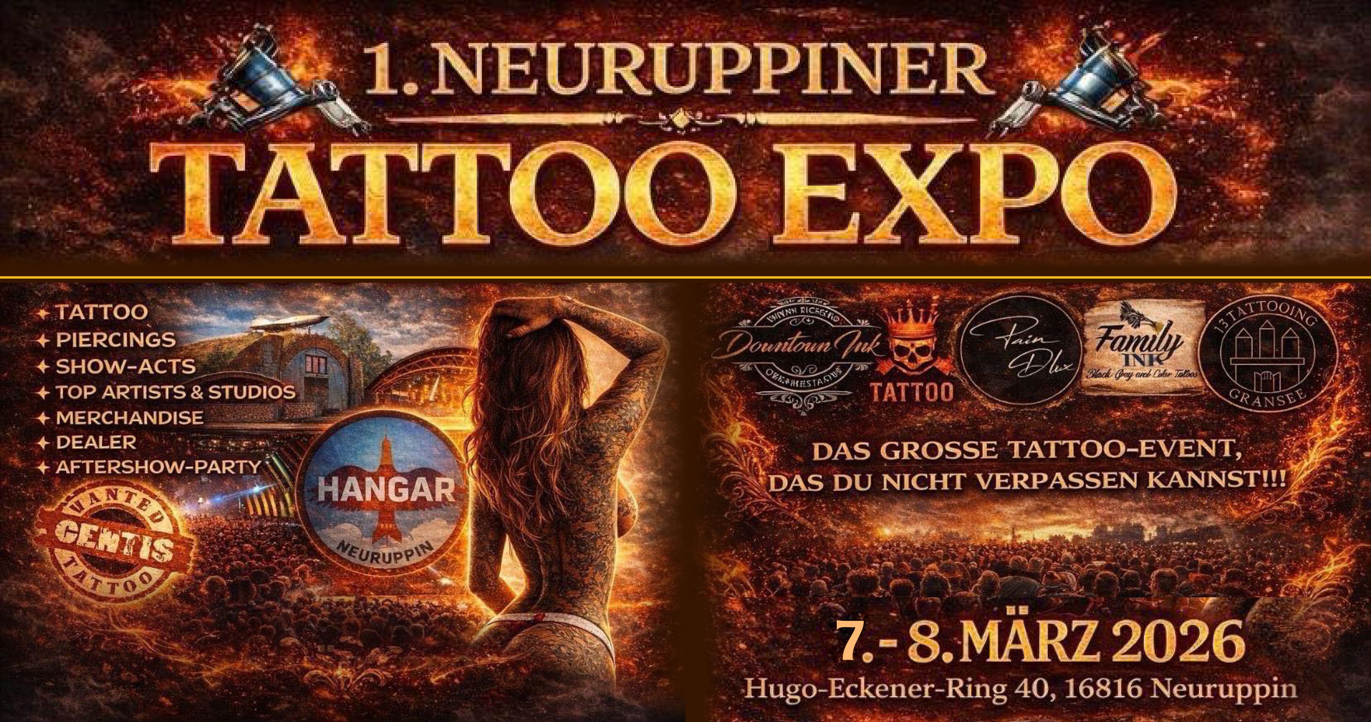 1. Neuruppiner Tattoo Expo 2026
