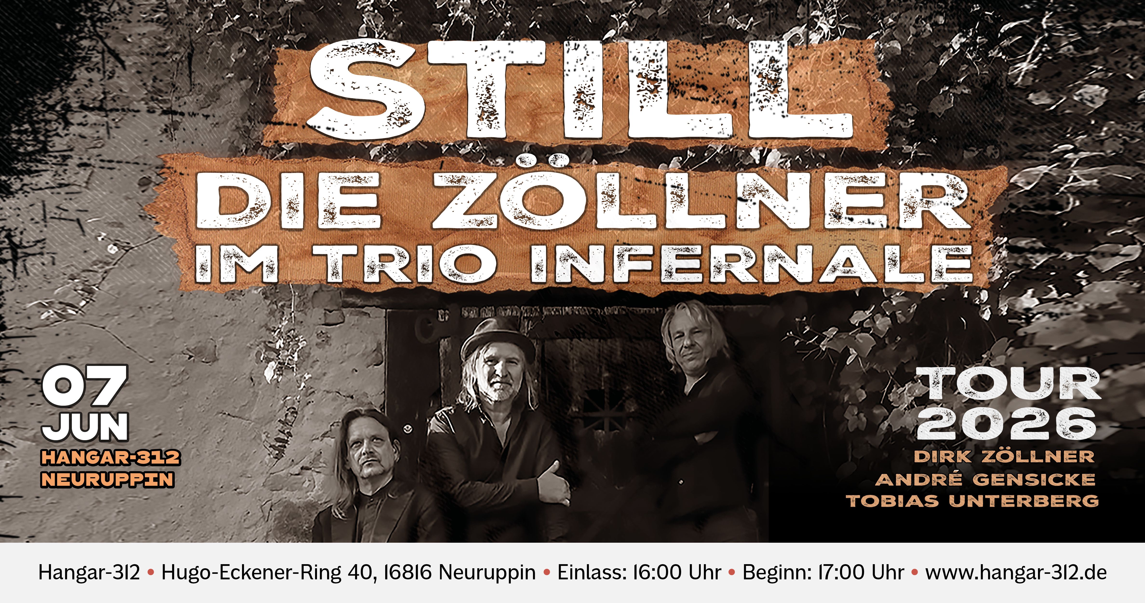 STILL - Die Zöllner im Trio Infernale - 2026 Tour