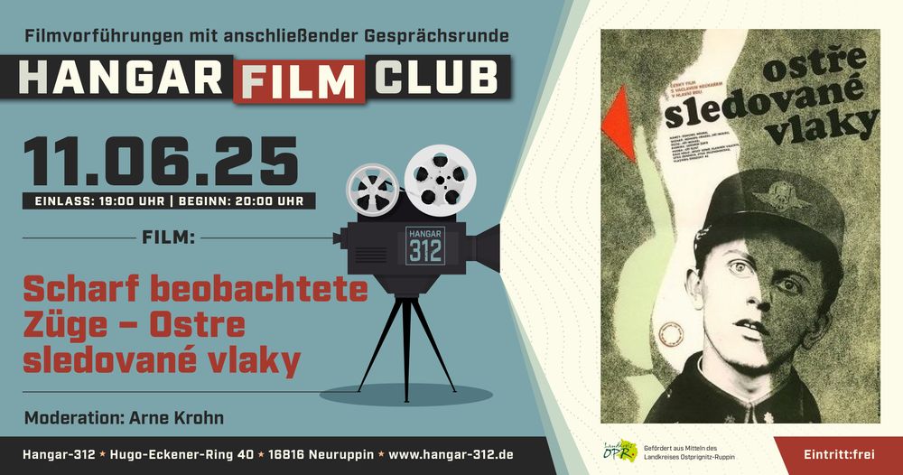 Film: "Scharf beobachtete Züge – Ostre sledované vlaky"