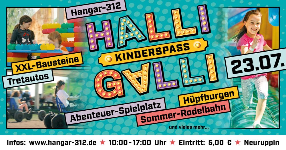Halli-Galli Kinderspaß im Juli