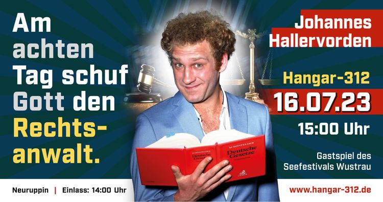 Am achten Tag schuf Gott den Rechtsanwalt