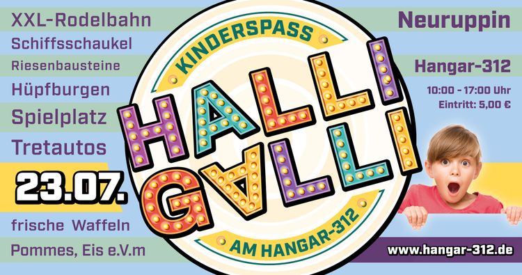 Halli-Galli Kinderspaß im Juli