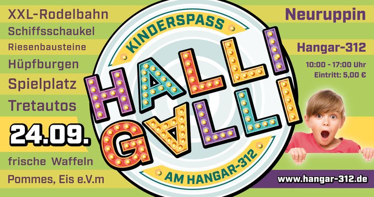 Halli-Galli Kinderspaß im September