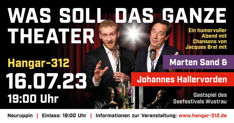 Was soll das ganze Theater - Sonntag