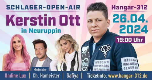 Schlager-Open-Air mit Kerstin Ott