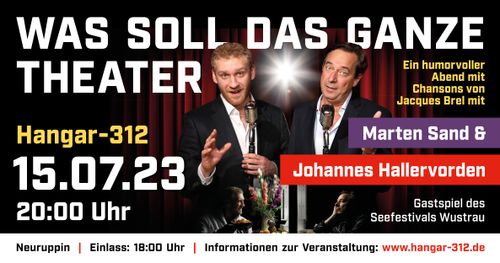 Was soll das ganze Theater